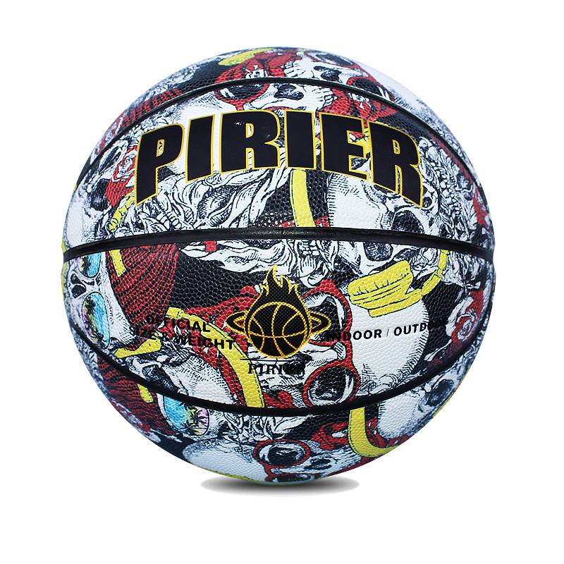 Pirier genuine Starry Sky Personality No. 7 Basketball, wear -resistant, anti -slip, dirty, soft leather hand 5 blue ball