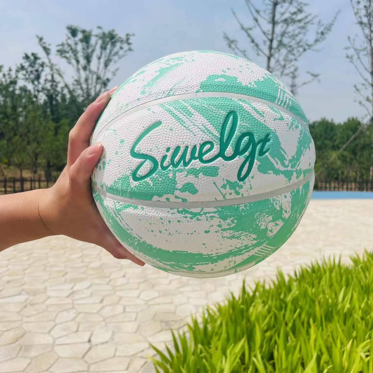 Jordan Basketball No. 7 Wet, Moisturizing Indoor, Outside and Outside, Anti -Smooth Soft Leather Finguite Tear Training Competition Special Entrance Examination
