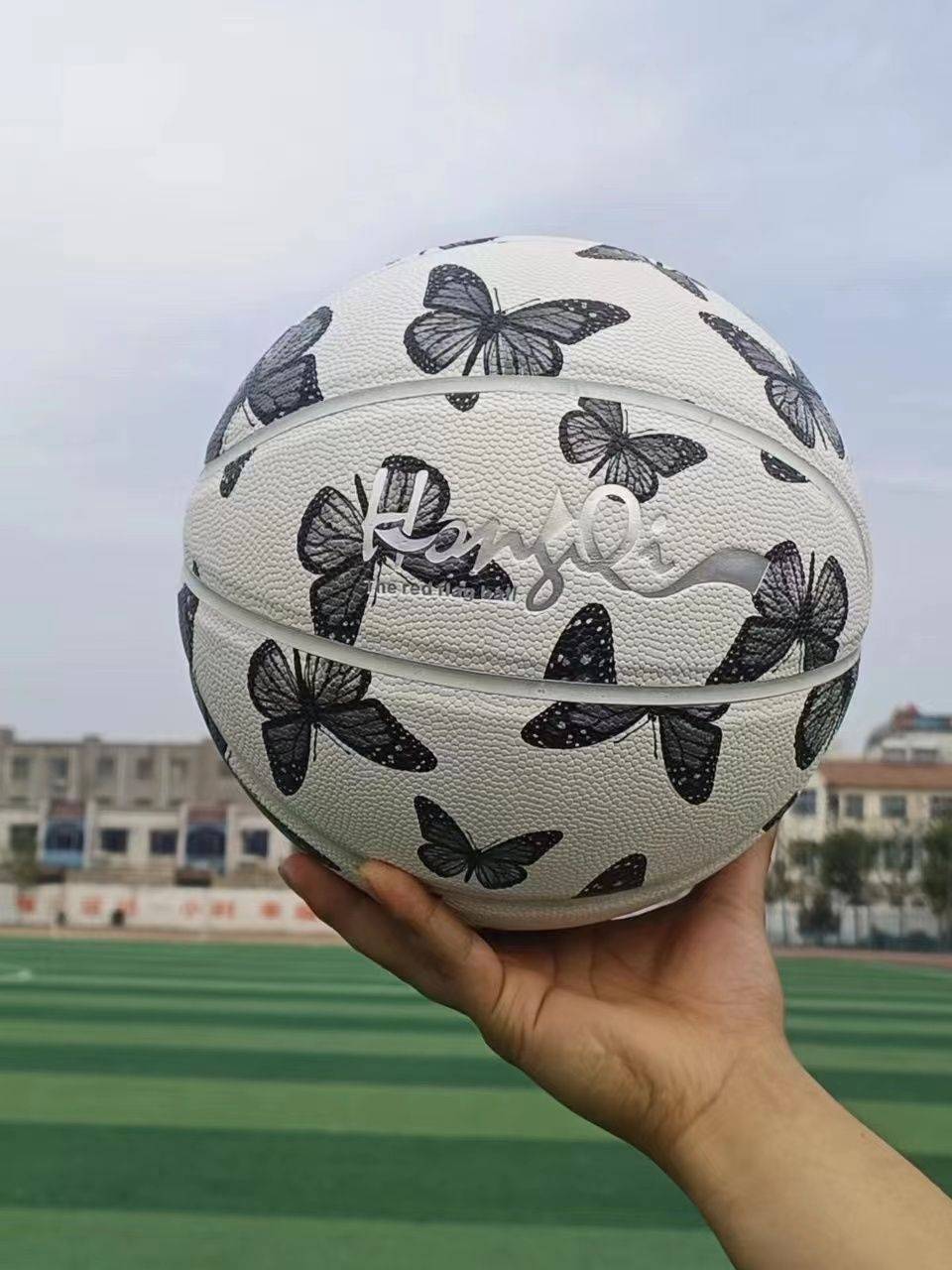 Jordan United Name No. 6 PU Basketball Primary and Middle School Students Indoor and Outside, Anti -Skill, Wicker, Soft Leather feels good girls
