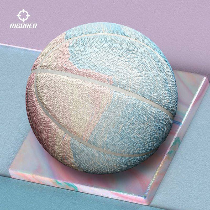 Persistent basketball indoor non -slip wear -resistant competition training PU ball No. 7 student game ball Graduation personality net red