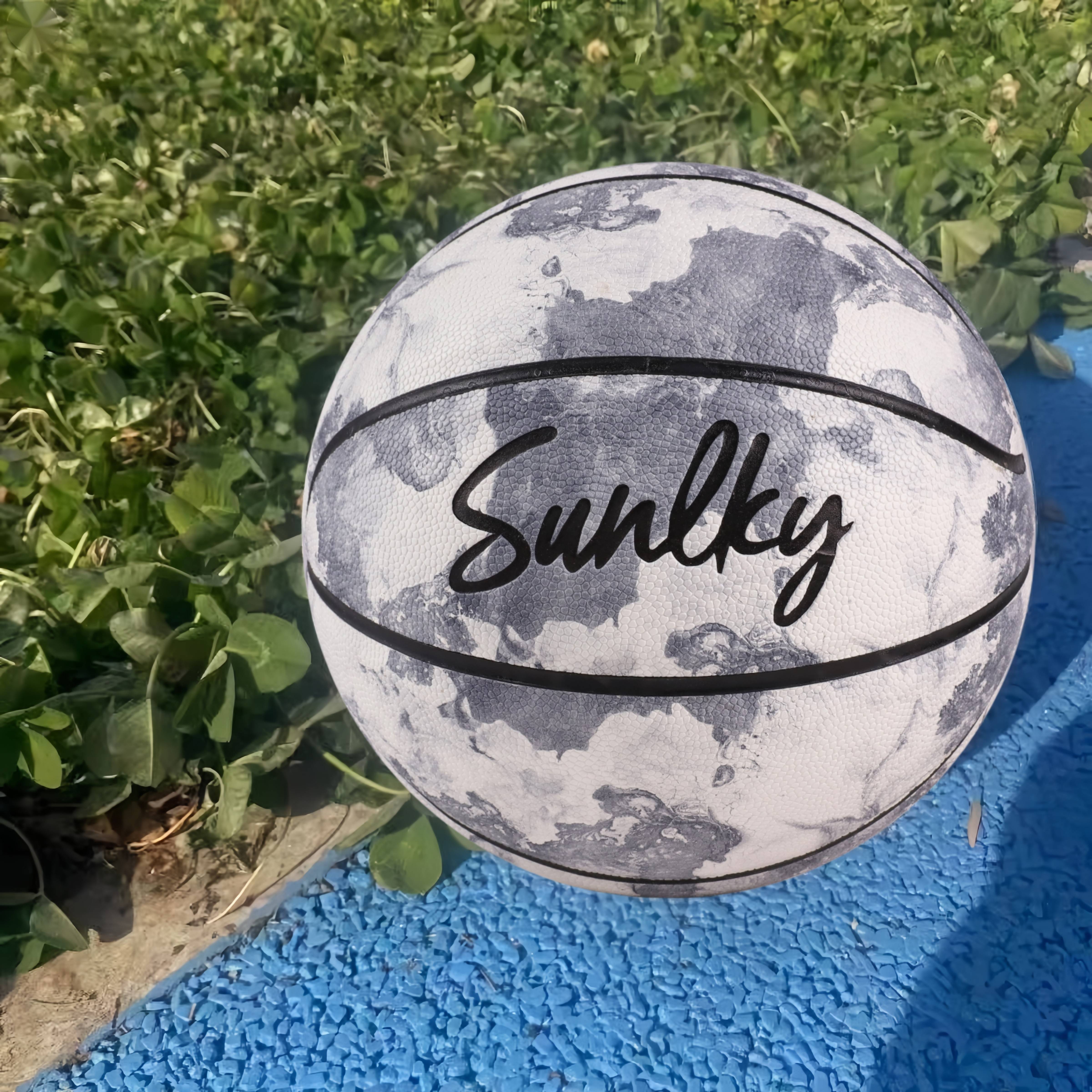 Genuine Basketball Girls Special Entrance Examination 567 No. 567 Elementary School Children's Kindergarten Wet PU Blue Blue