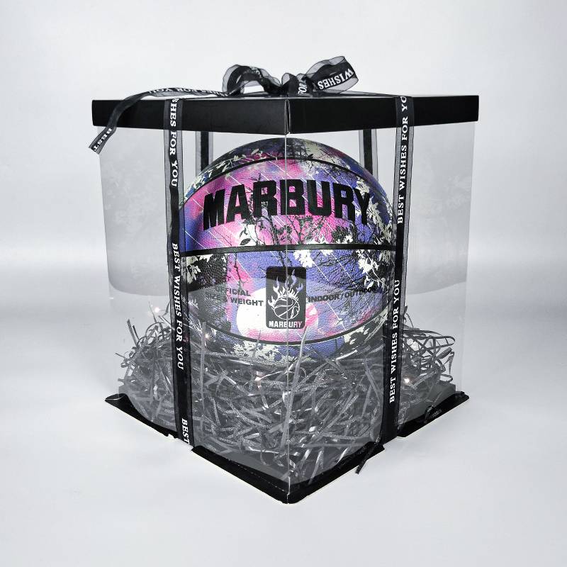 Marbury reflective basketball No. 7 Child No. 5 Night Light Light Limited Edition Blue Ball Gift Entering Girls Give Boyfriend