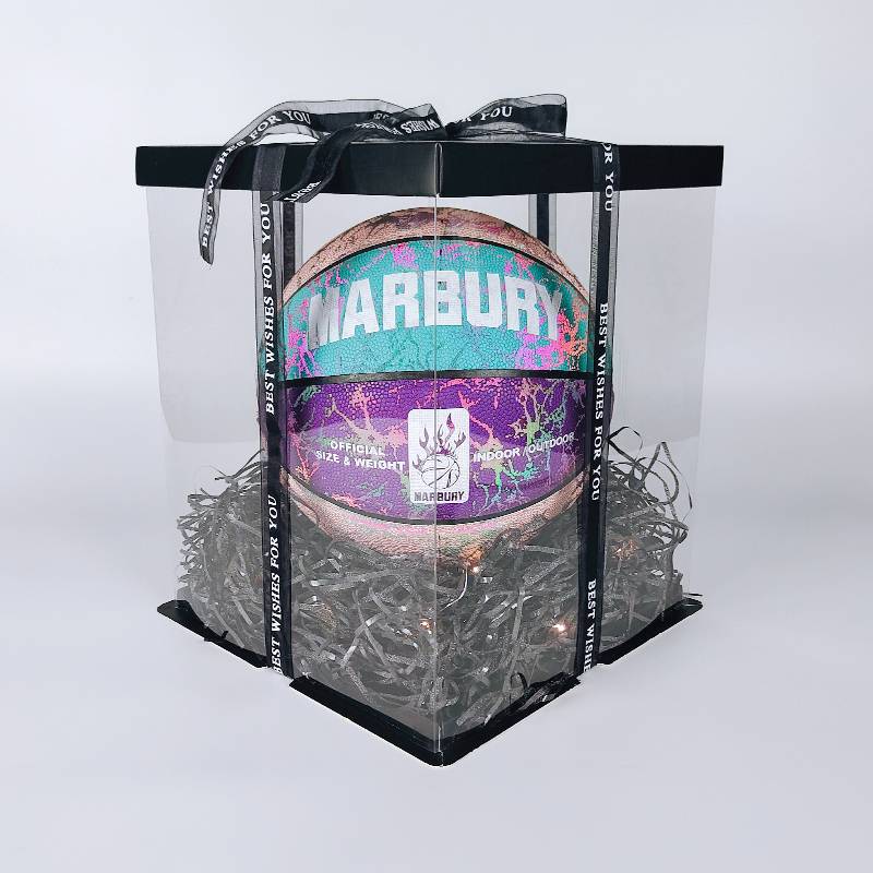Marbury reflective basketball No. 7 Child No. 5 Night Light Light Limited Edition Blue Ball Gift Entering Girls Give Boyfriend