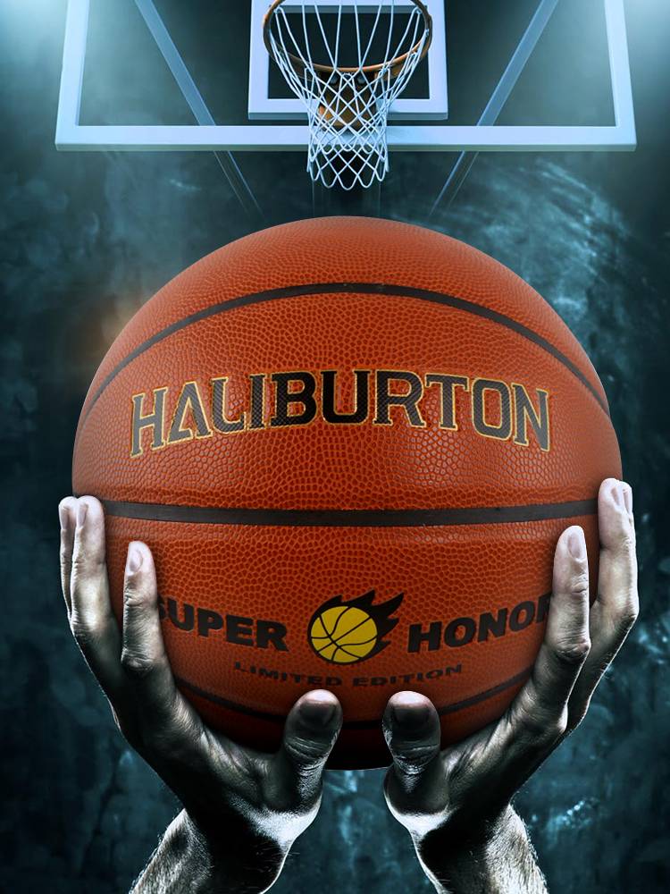 Basketball genuine indoor and outdoor adult No. 7 competition training leather feel No. 5 student child child professional standard blue ball