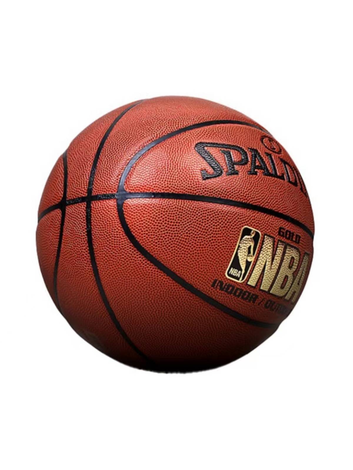 SpalDing Sibbing basketball genuine indoor outdoor wear-resistant soft leather PU cement floor 74-606y