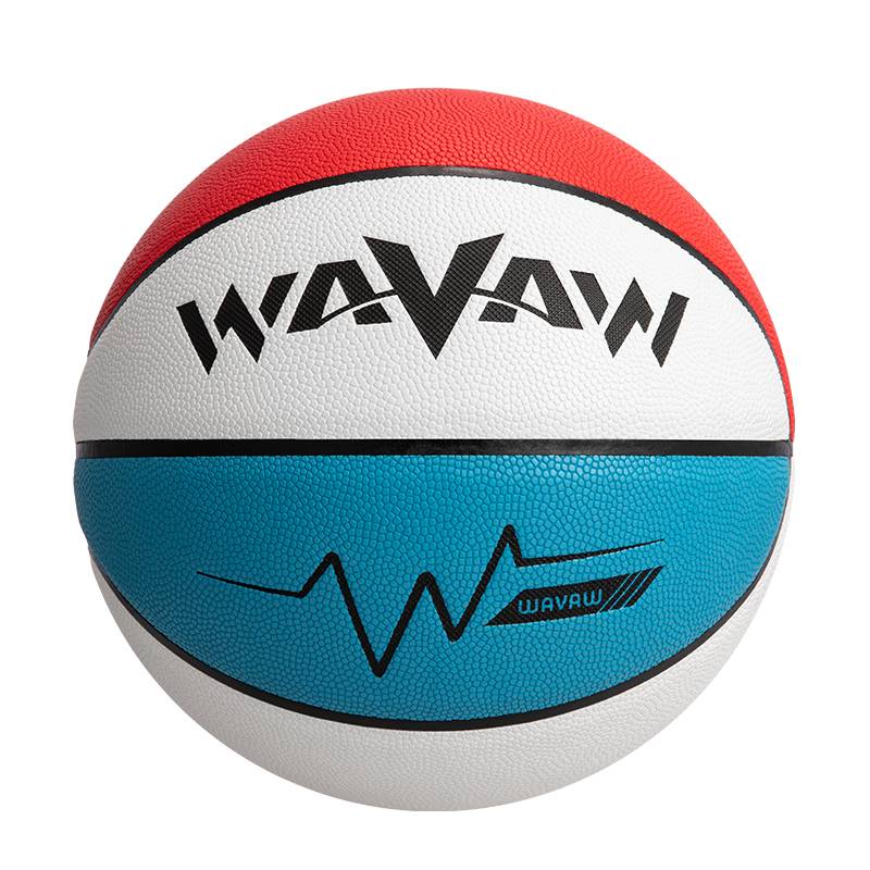 Genuine outdoor leather wear -resistant hand -sensitive adult girls special girl No. 6 basketball primary and secondary school children No. 5 blue ball