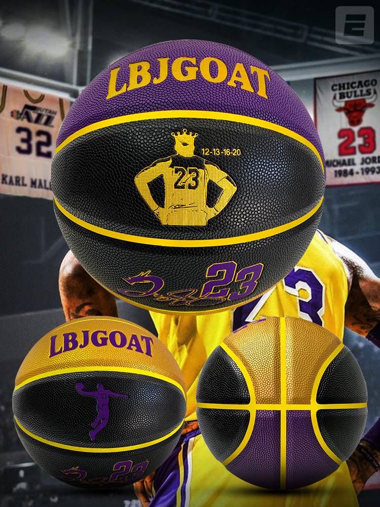 James Basketball Signature Same as Co -branded 23 Lakers Remlars Memorial Limited Edition Genuine outdoor PU Student No. 7
