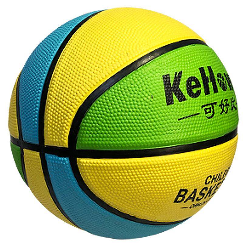 No. 3457 Children's Basketball Rubber Skin Pilling Kindergarten Primary and Middle School Student Training Standard No. 7 Outside No. 5