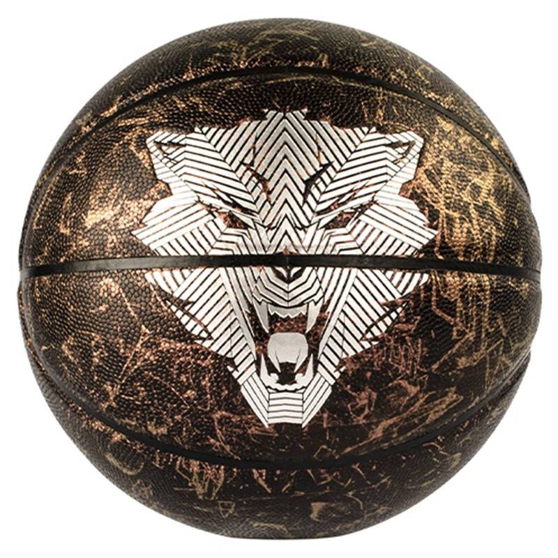Li Ning Basketball No. 7 Men's CBA Dedicated indoor and outdoor wear -resistant feel king professional 20K game blue ball 957 gift