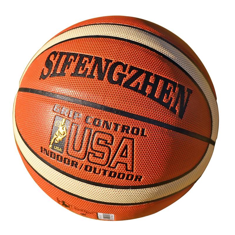 Basketball genuine No. 7 leather feel adult competition indoor and outdoor anti -slip resistance high bombs No. 6 No. 5 children