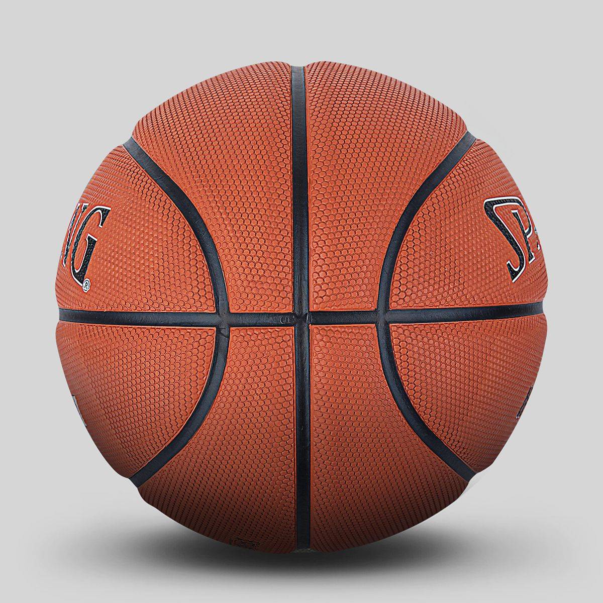 SPALDING Sibadine official classic classic silver rubber standard No. 7 basketball professional outdoor gift