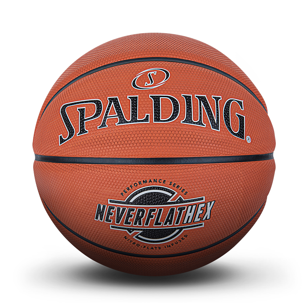 SPALDING Sibadine official classic classic silver rubber standard No. 7 basketball professional outdoor gift