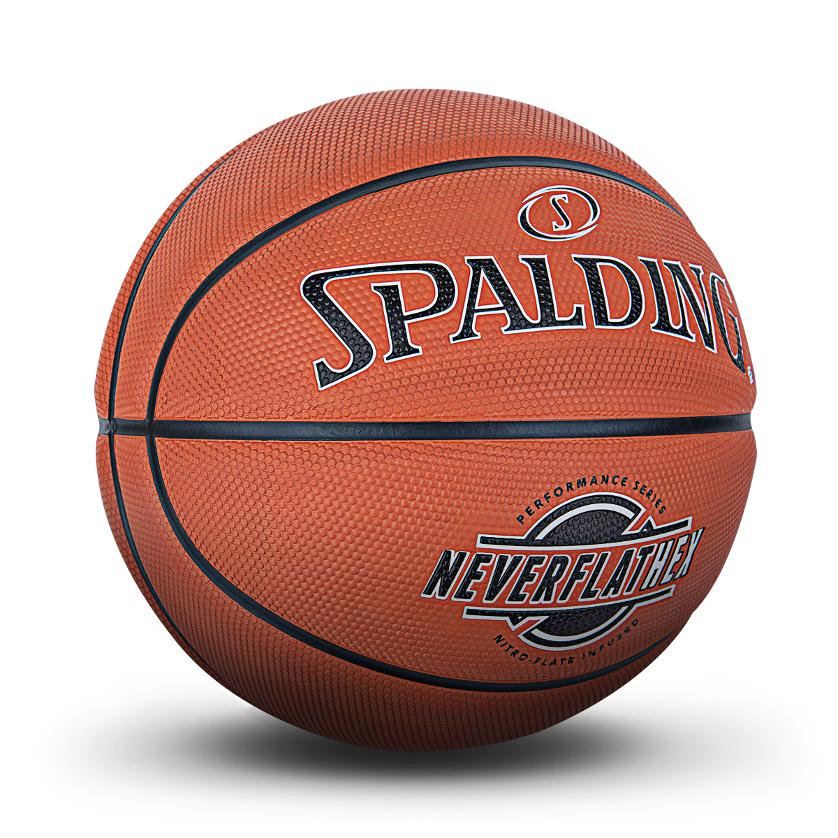 SPALDING Sibadine official classic classic silver rubber standard No. 7 basketball professional outdoor gift