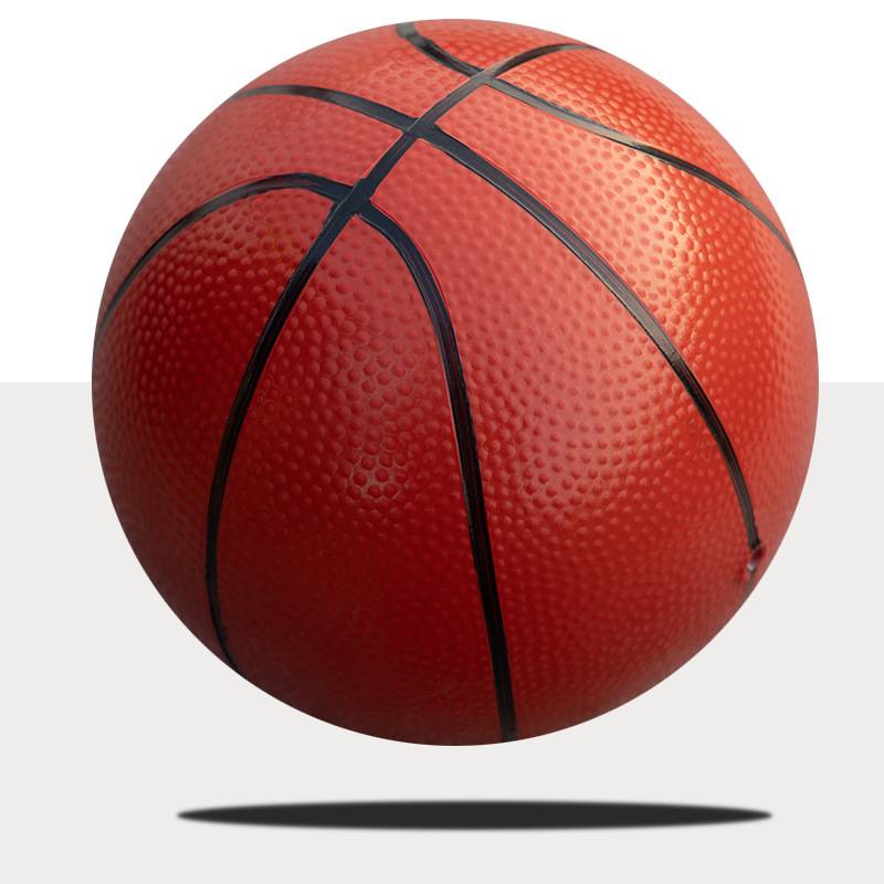 Children's basketball leather balls dedicated baby elastic shooting ball basketball ball toys 6977-kkka