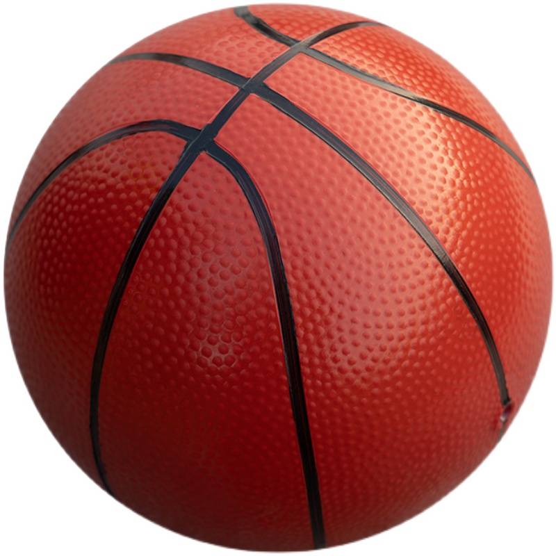 Children's basketball leather balls dedicated baby elastic shooting ball basketball ball toys 6977-kkka