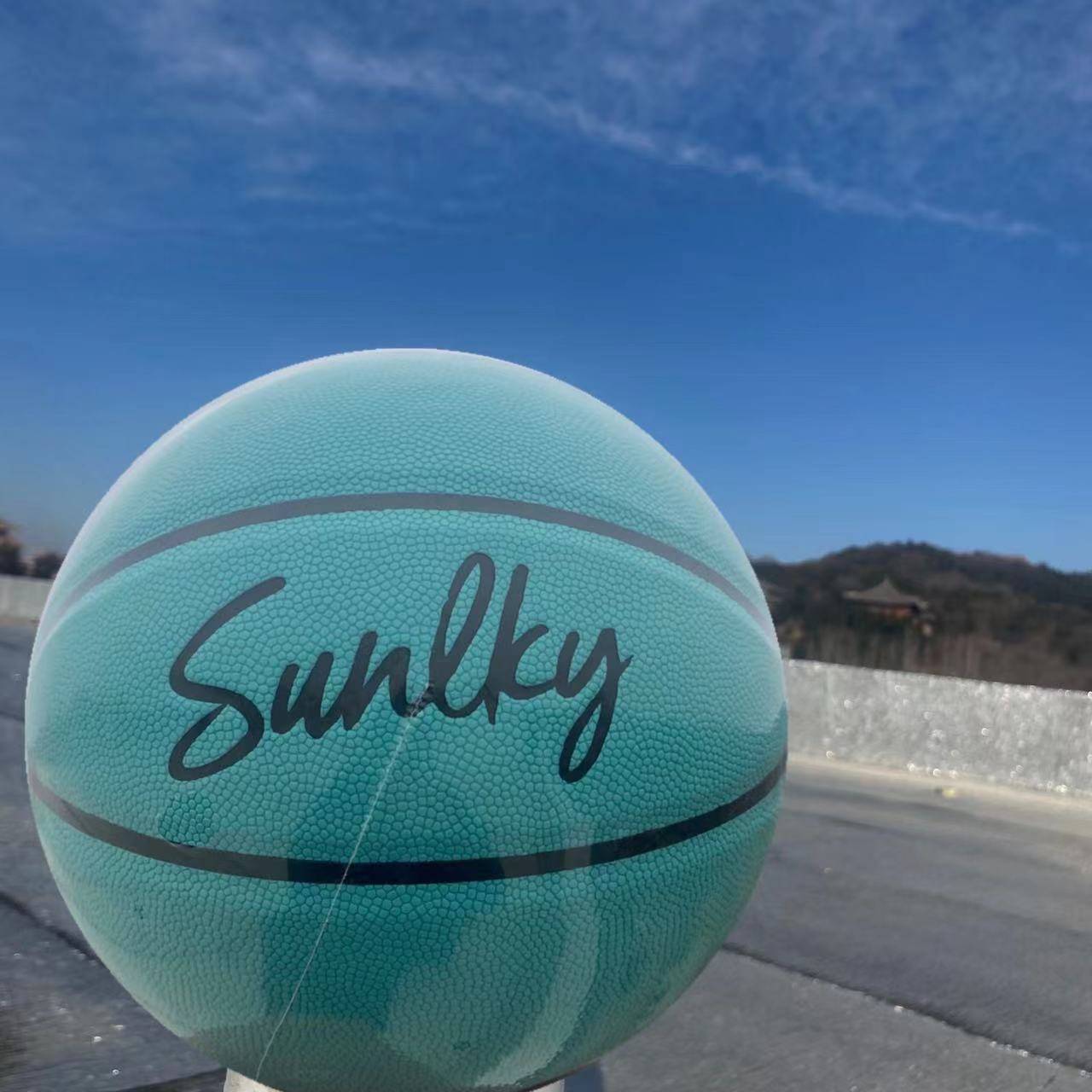 Genuine male and female students high face value basketball No. 6 high school entrance examination No. 7 standard PU wear -resistant indoor and outdoor basketball gift