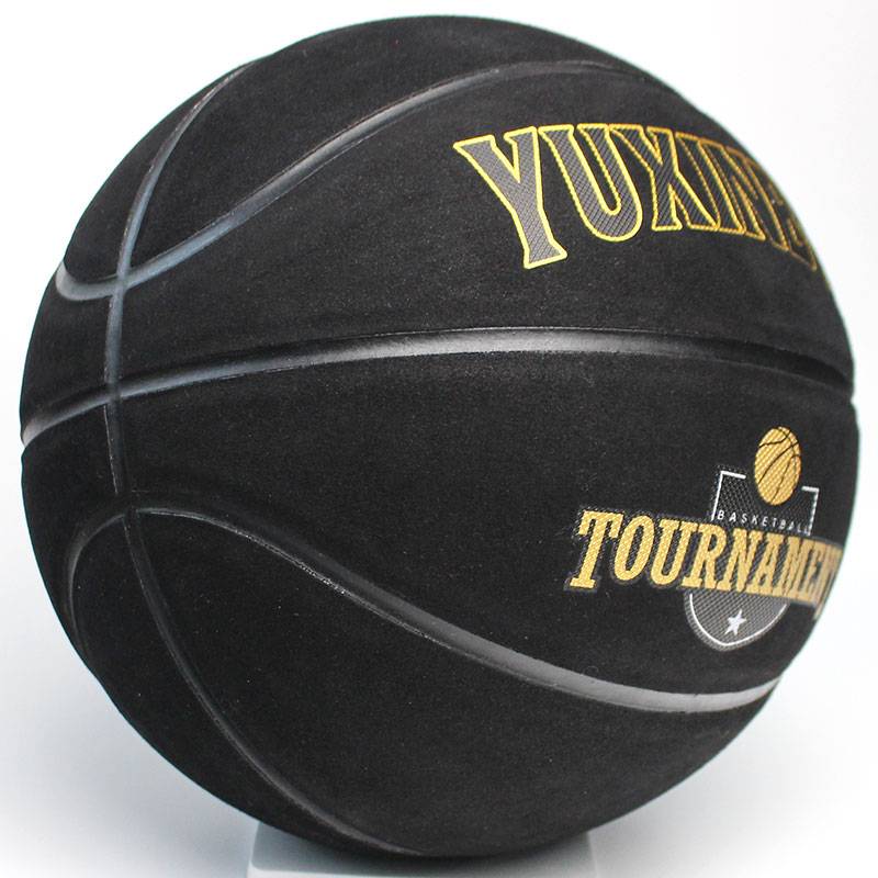 Genuine flipping basketball soft leather cement ground -resistant cowhide feel indoor and outdoor student outdoor standard