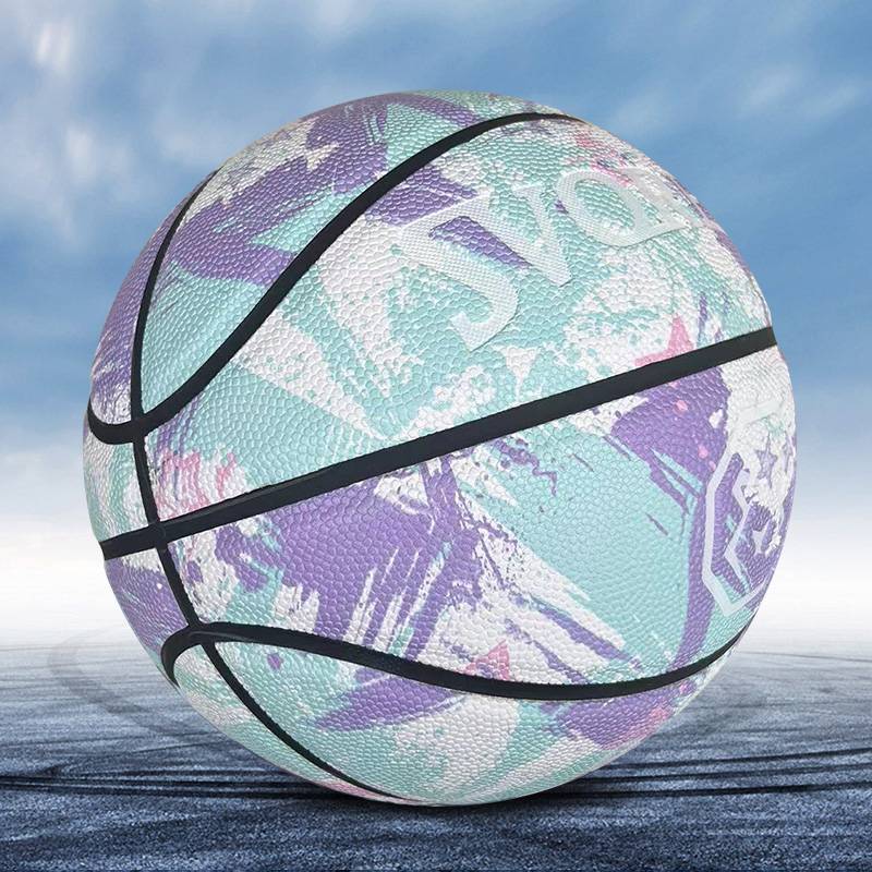 Senior High School Entrance Examination No. 5 No. 6 Basketball Girls Junior High School Children No. 6 No. 7 elementary school student wear -resistant blue ball boys