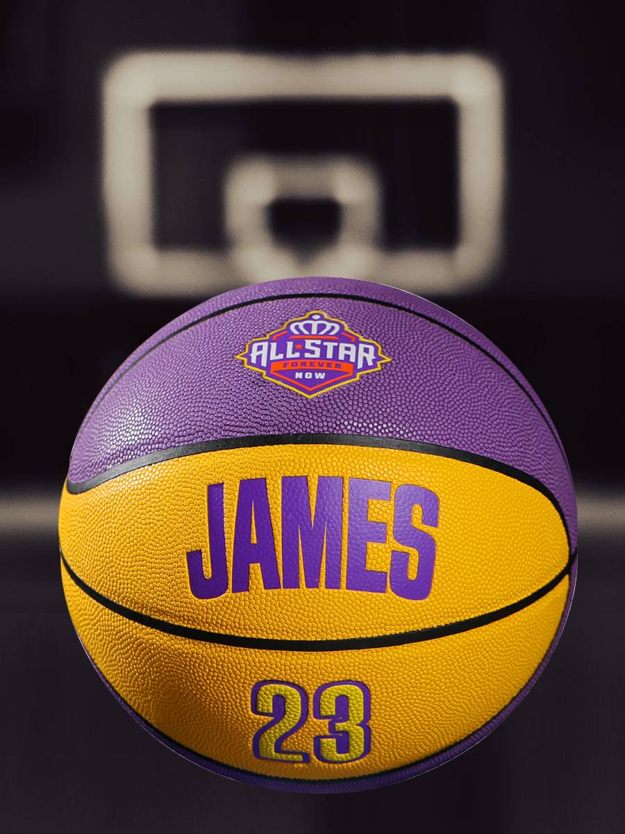 New Lakers Kobe James Owari Momant Genuine No. 7 Basketball Outdoor wear -resistant PU soft leather