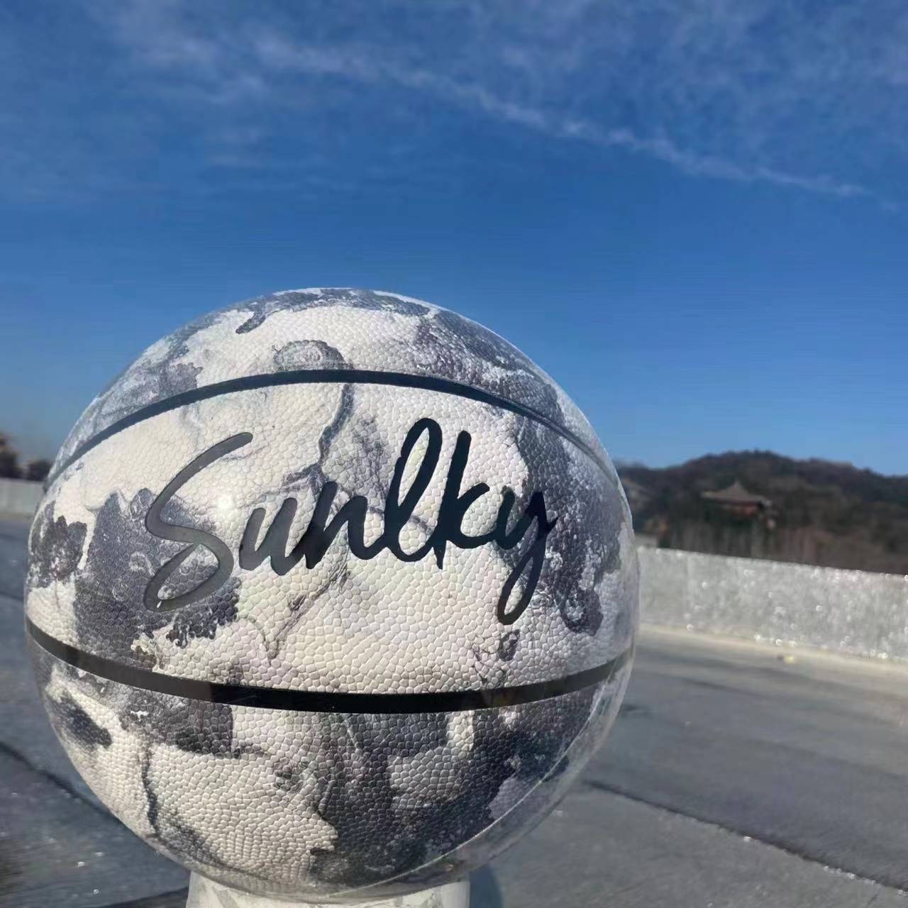Genuine No. 6 Basketball Men and Girls' Senior Student Student Adult No. 5 Middle Entrance Examination Special Outdoor wearpitting competition training