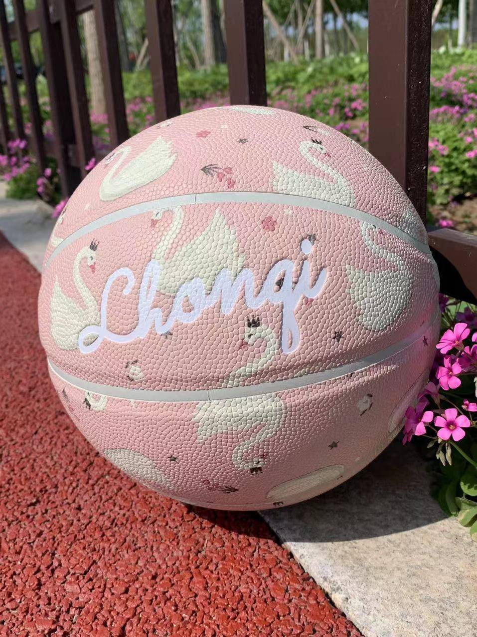 Basketball genuine PU Girls Special Entrance Examination No. 567 567 Professional Elementary School Kindergarten Children Blue Ball