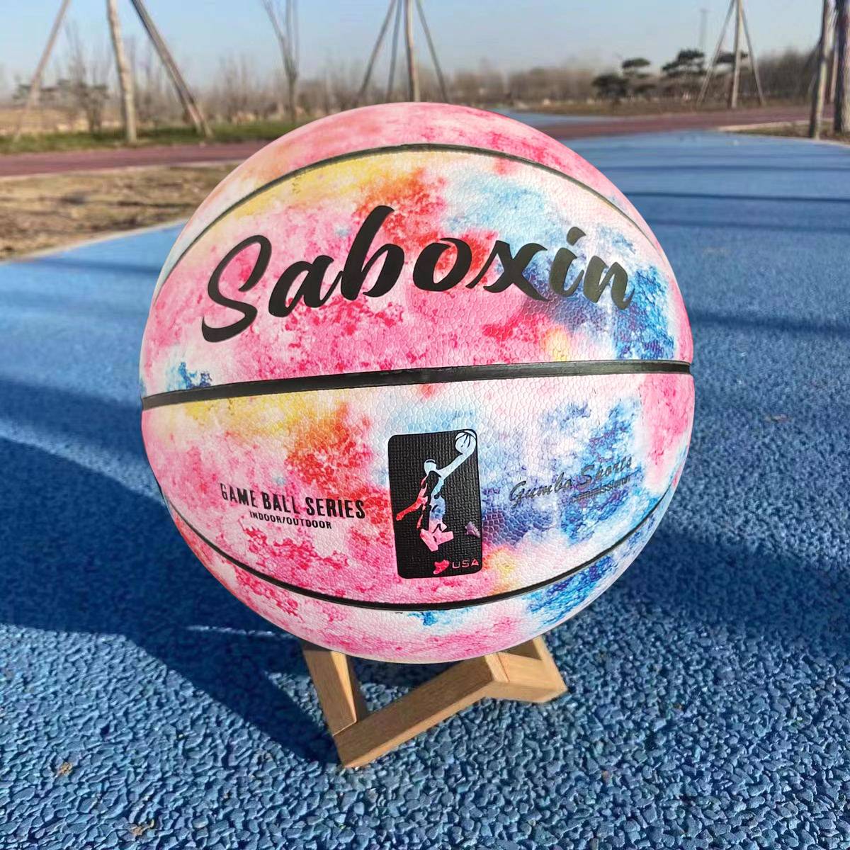 Genuine No. 6 Basketball Men and Girls' Senior Student Student Adult No. 5 Middle Entrance Examination Special Outdoor wearpitting competition training