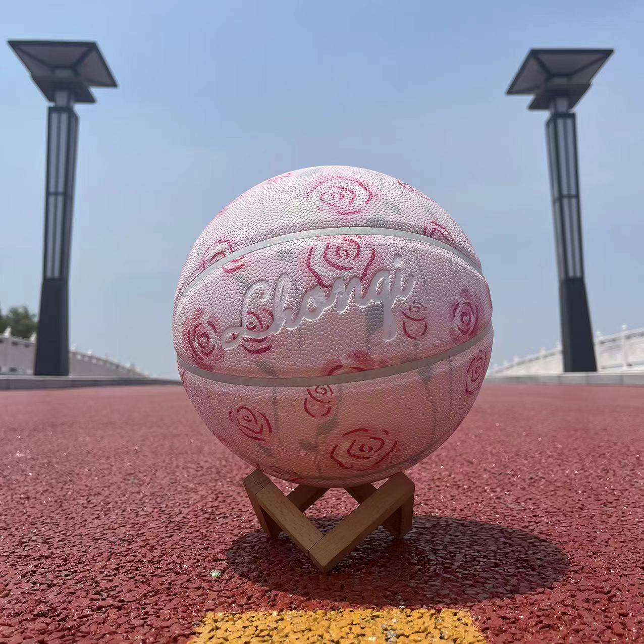 Genuine No. 7 Wet Wet Basketball indoor and outdoor abrasion -resistant anti -slip soft leather handy feel youth training competition for middle school entrance examination