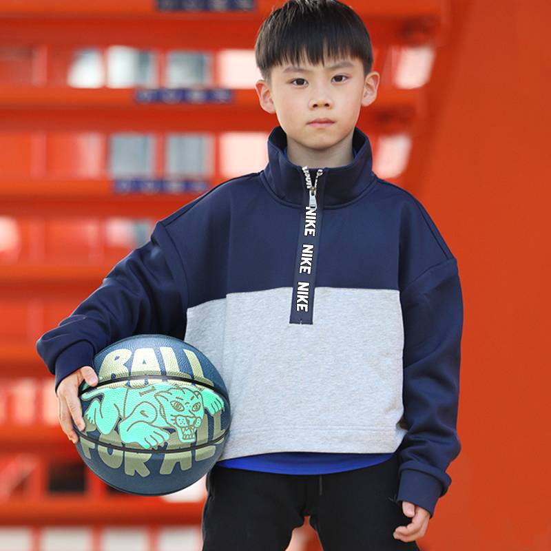 Nike Nike Children's Basketball Primary School Kindergarten No. 5 Blue Ball No. 5 Boy Boys and Girls Genuine
