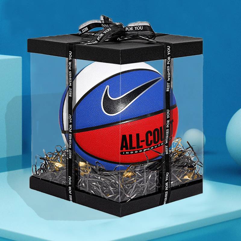 Nike Nike Basketball Red and White Blue Student Special Special Ball ALL-COURT Standard Children No. 7