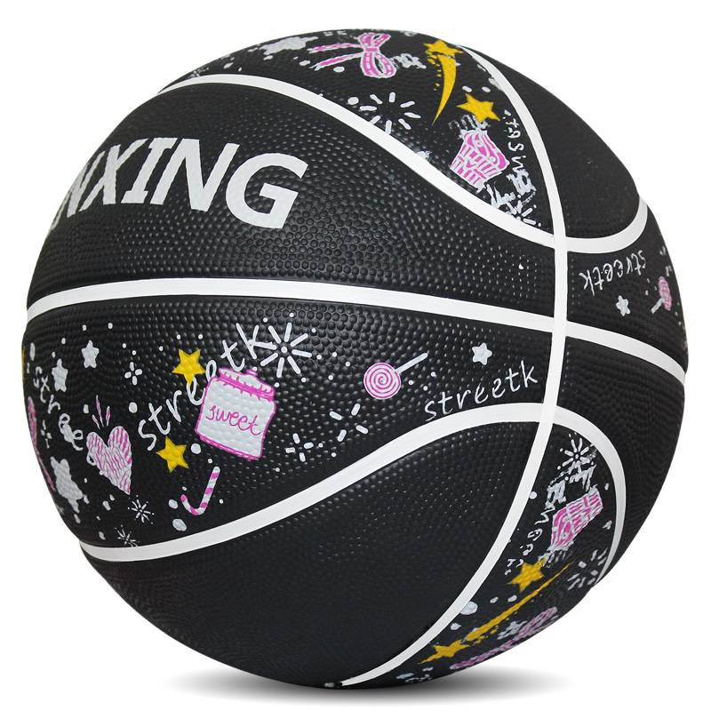 Genuine children's basketball elementary school kindergarten training special girls No. 3-4-5 Blue ball gift ball
