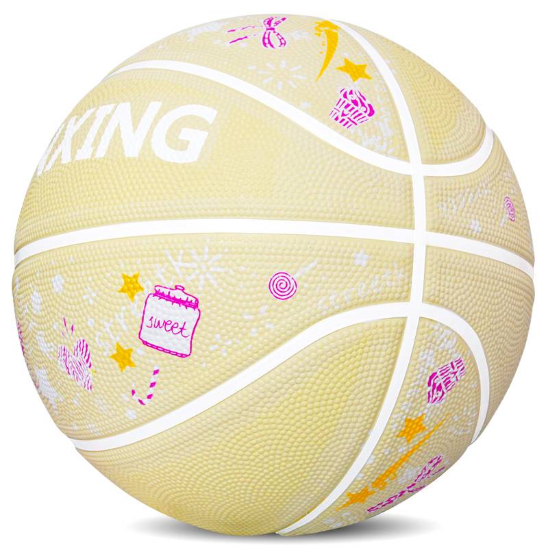 Genuine children's basketball elementary school kindergarten training special girls No. 3-4-5 Blue ball gift ball