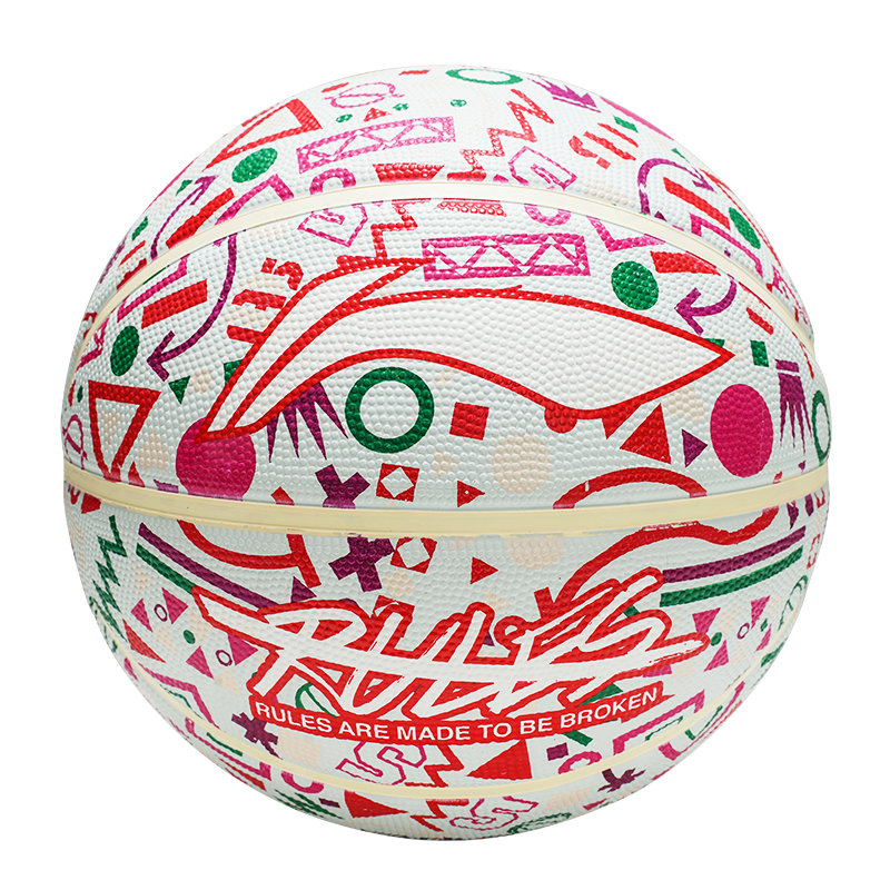 Li Ning Basketball Genuine Children's Entrance Examination No. 7 No. 7 Student Adult Outdoor Anti -slip and wear -resistant A Good Affairs 460