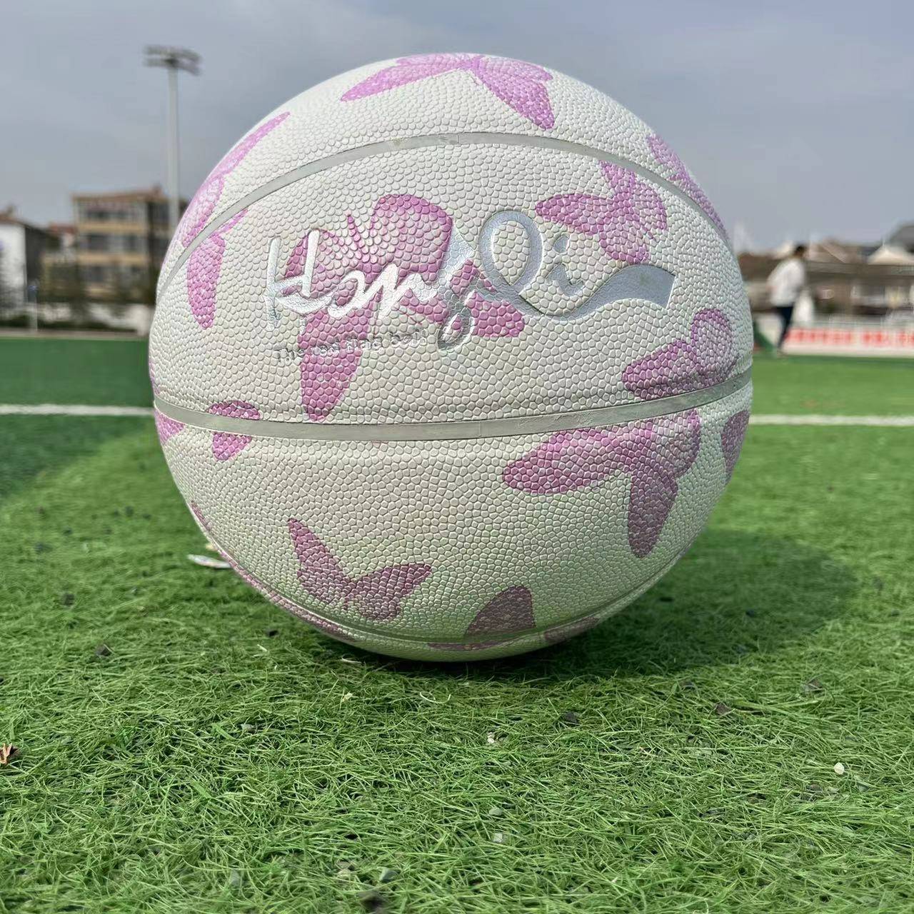 Basketball genuine No. 6-7 PU indoor and outdoor cement ground wear-resistant youth girl gift national tide NBA blue ball