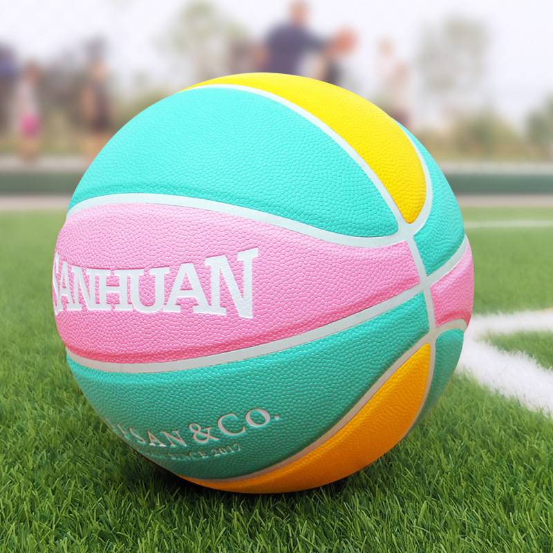 Basketball gift counter genuine blue blue ball gift box packaging No. 4 No. 5 No. 6 No. 5 Children special boys
