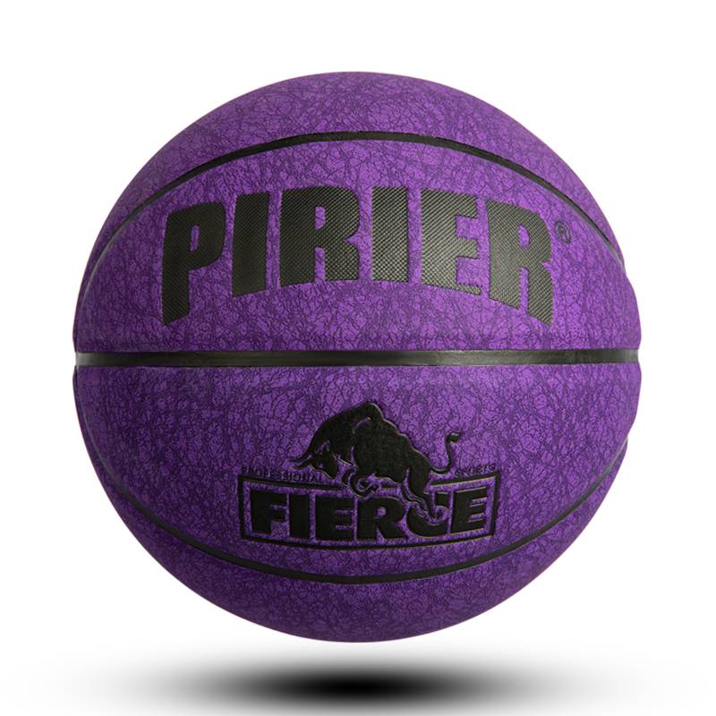 Genuine leather basketball genuine leather wear -resistant anti -skid leather fingerprint professional competition special cement floor No. 7 blue ball