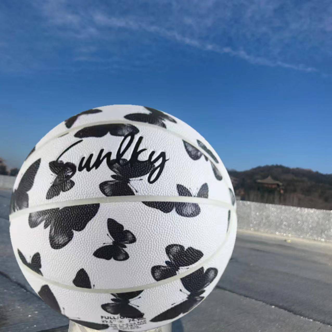 Genuine No. 5 No. 6 7 men and women high face value basketball middle entrance examination standard PU wear -resistant indoor and outdoor basketball gifts