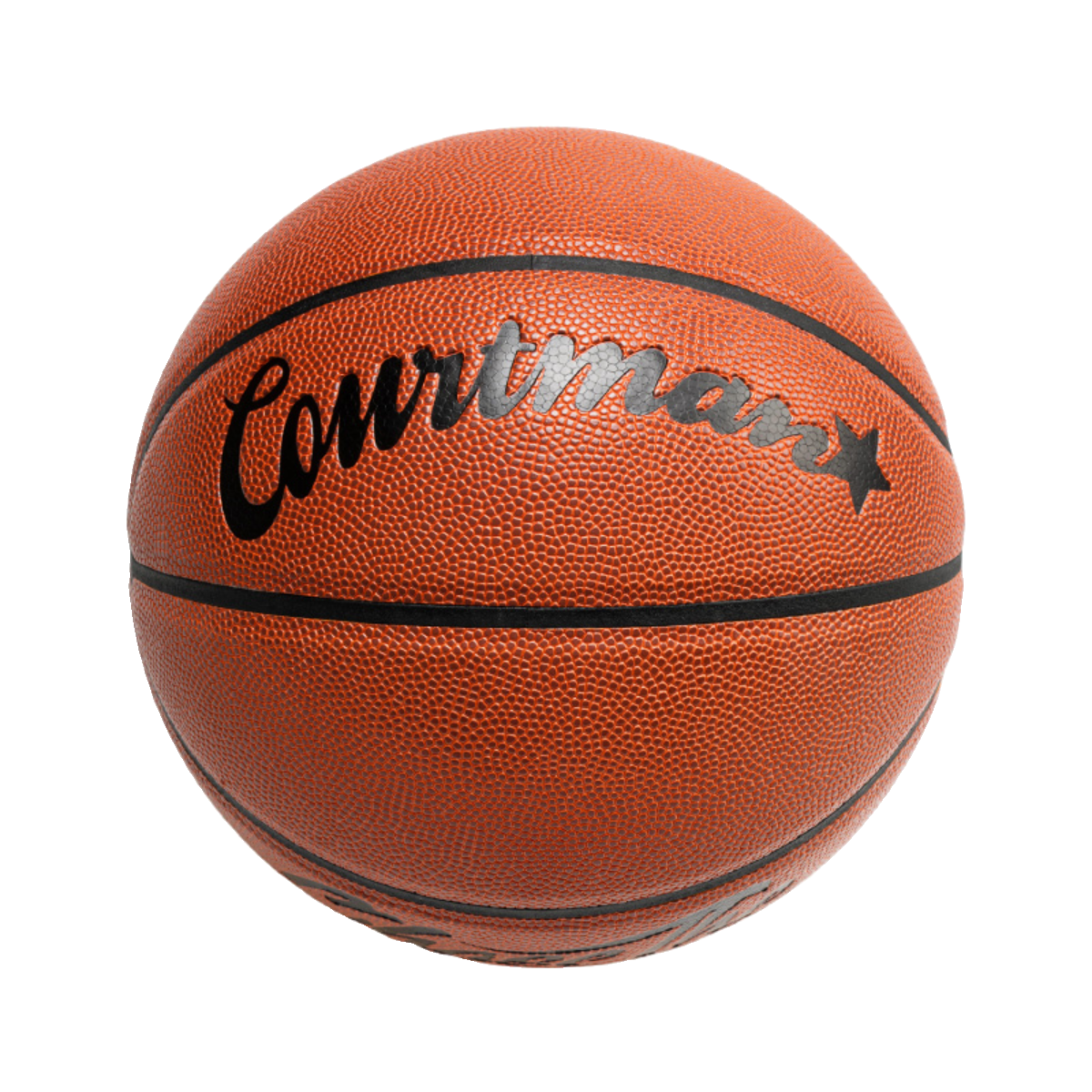 Courtman Basketball No. 7 Standard indoor and outdoor dust -proof cement ground -resistant PU competition training adult youth