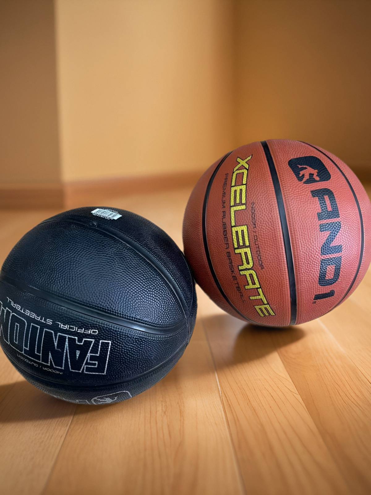 Original single -wear -resistant room indoor training competition middle school students adult rubber basketball test special No. 7 basketball and1
