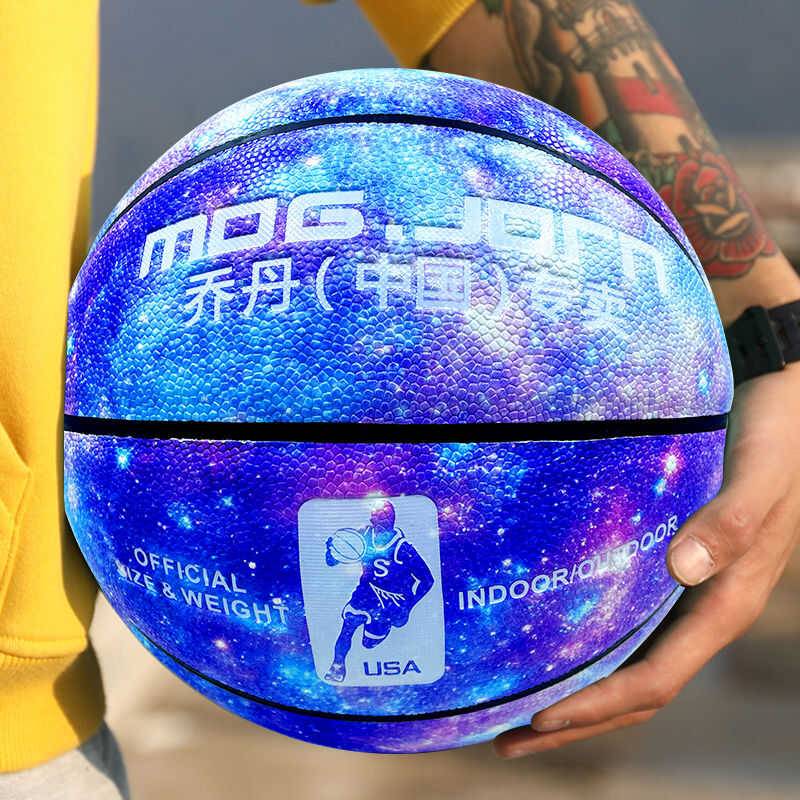 Blue Ball Genuine No. 5 No. 6 Children Jordan Primary School Special Star Basketball No. 7 Standard Ball Birthday Gift