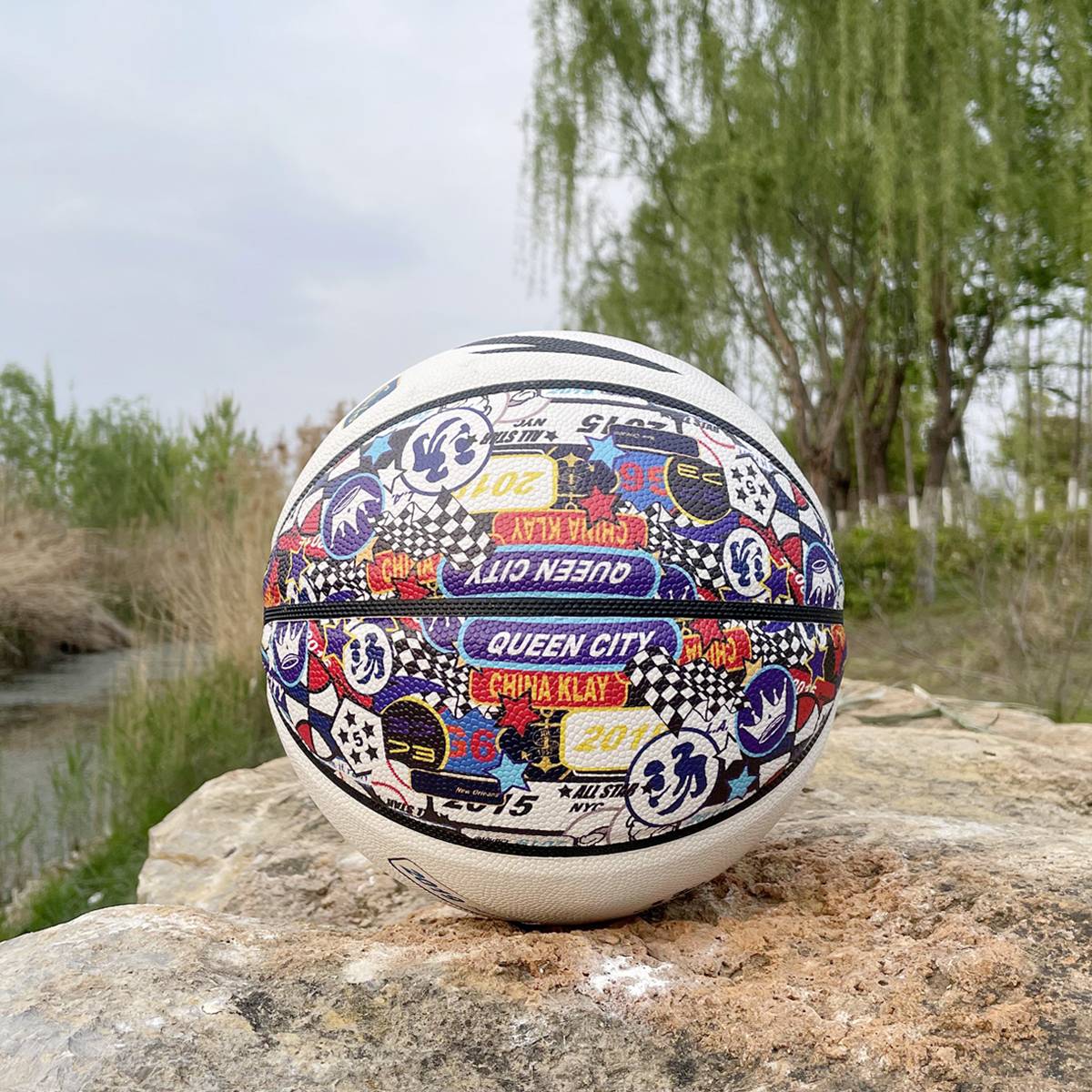 Anta Basketball Adult No. 7 Standard Ball Summer New Thompson KT8 All -Star Student Basketball