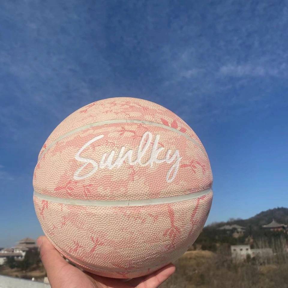Standard No. 7 Basketball soft leather, abrasion, sweat, sweat, anti -skid, non -slip adult junior high school students, adolescents indoor and outdoor competitions
