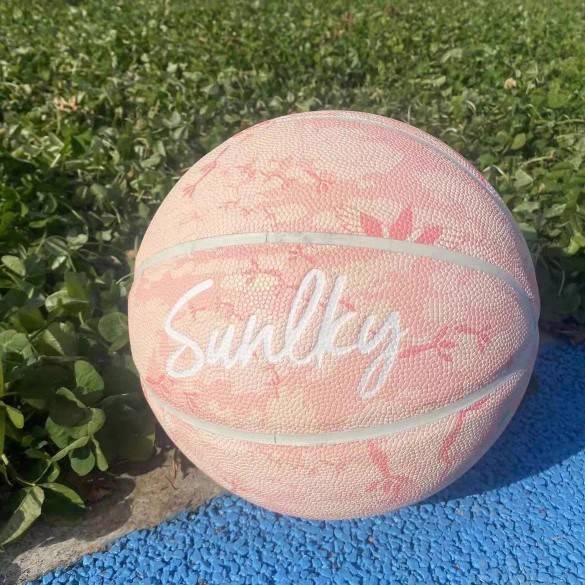 Genuine male and female students high face value basketball No. 6 high school entrance examination No. 7 standard PU wear -resistant indoor and outdoor basketball gift