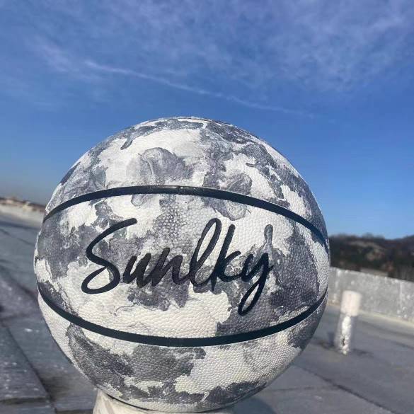 Genuine male and female students high face value basketball No. 6 high school entrance examination No. 7 standard PU wear -resistant indoor and outdoor basketball gift