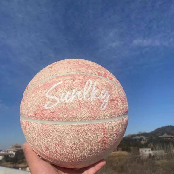 Genuine male and female students high face value basketball No. 6 high school entrance examination No. 7 standard PU wear -resistant indoor and outdoor basketball gift