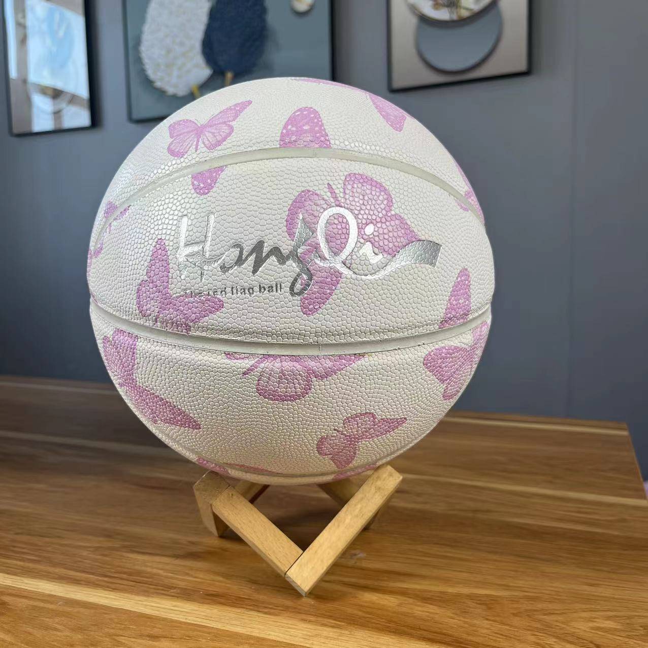 Genuine male and female students high face value basketball No. 6 high school entrance examination No. 7 standard PU wear -resistant indoor and outdoor basketball gift