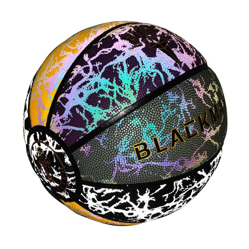 Genuine Kobe Black Manba Luminous Basketball Senior Limited Edition Gift Black Technology Competition Anti -Slide Furniture VII Ball
