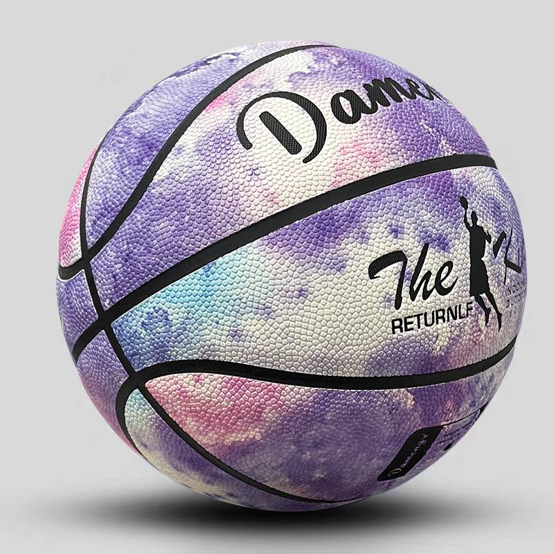 Basketball No. 6 No. 6 competition Children adult women students dedicated ink and ink -resistant PU training blue ball outdoor outdoor