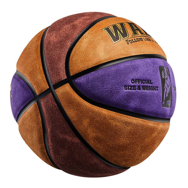 Wade adult competition professional basketball leather leather leather ball feel authentic outdoor turning hair No. 7 wear -resistant anti -slip ball