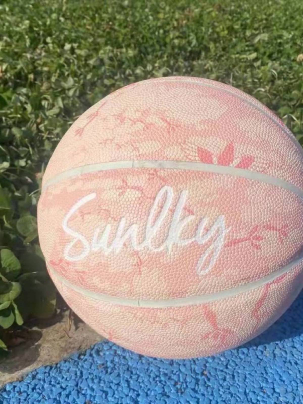 Basketball Genuine Girls Middle School Entrance Examination Special Middle Entrance Examination 567 Primary School Students Anti -Slip -resistant Children's Blue Ball