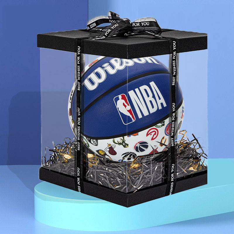 Wilson Wilsheng Basketball NBA Study Series Serious Basketball Adult Indoor Overseas Rubber Ball No. 7